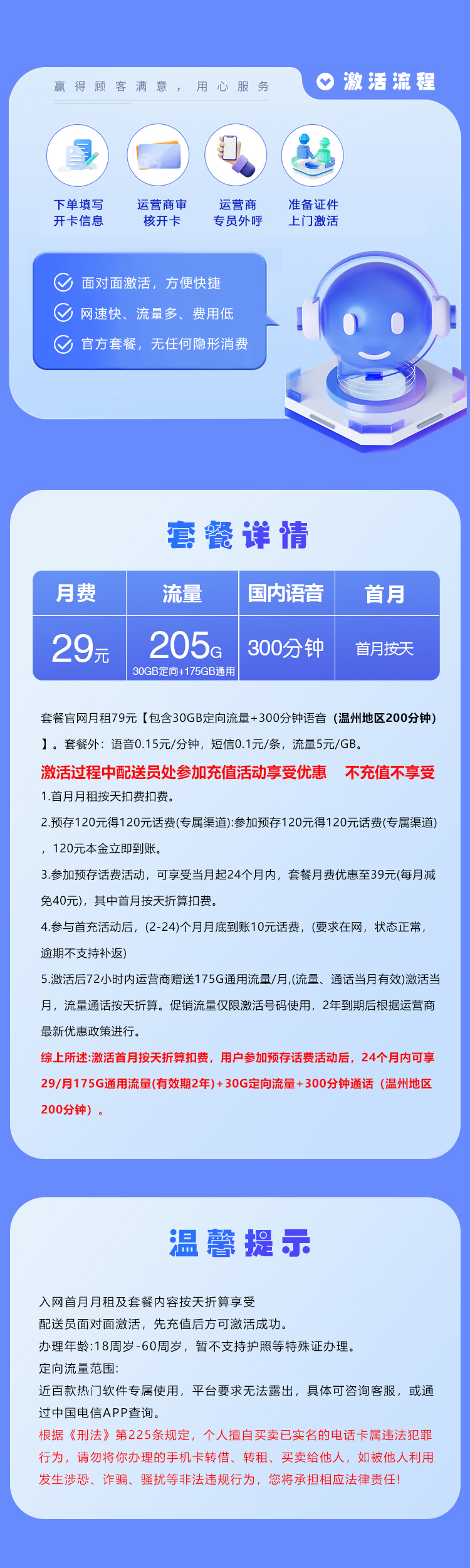 浙江省内电信卡【两年29元205G+300分钟】详情.jpg 浙江省内电信卡【两年29元205G+300分钟】详情.jpg